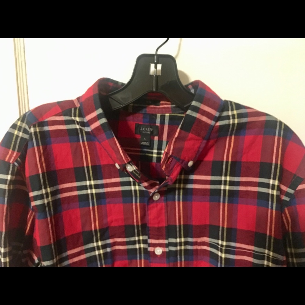 J Crew Men’s Oxford Flannel Shirt